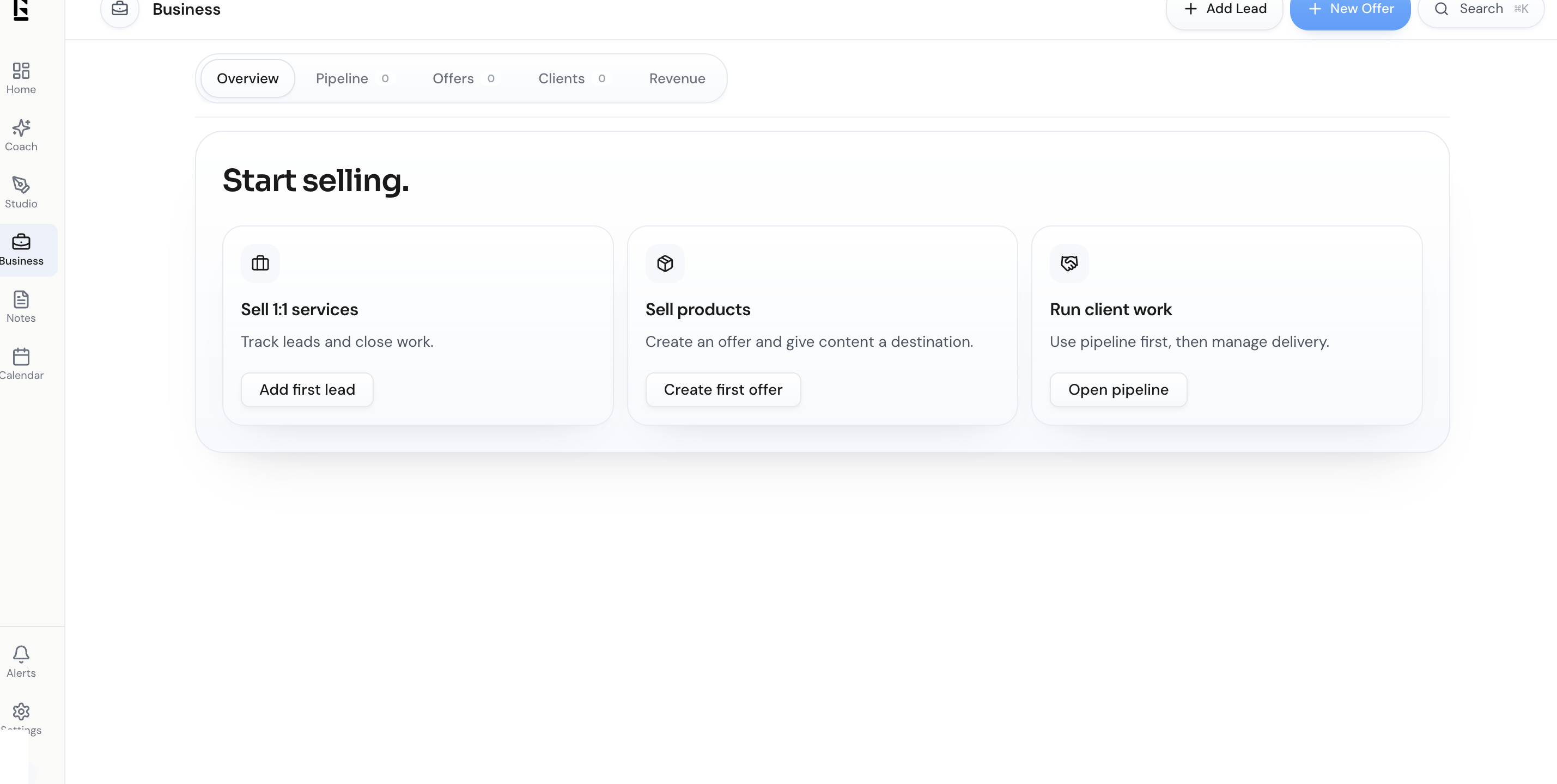 Brandzy Business page